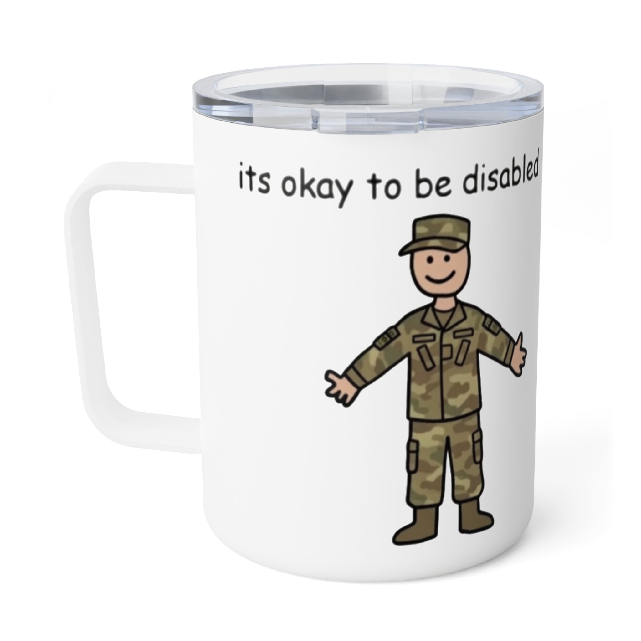 Insulated Coffee Mug, 10oz